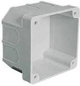 Puszki elektryczne i akcesoria - PCE Puszki do gniazd tablicowych prostych o kołnierzu 75x75mm podtynkowa - miniaturka - grafika 1