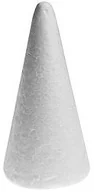 Zabawki kreatywne - Brewis Stożek styropianowy 150 mm - miniaturka - grafika 1