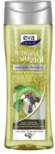 Pollena Ewa Eva Natura Szampon do włosów Potrójna Siła Ziół Czarna Rzepa 400ml - Szampony do włosów - miniaturka - grafika 2