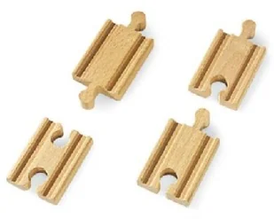Brio Mini tory równe, połączenia, 54 mm, 4 szt. 33333 - Pociągi dla dzieci - miniaturka - grafika 2