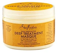 Odżywki do włosów - Shea Moisture RAW Shea Butter Deep Treatment Masque, 1er Pack (1 X 340 G) WJU-023 - miniaturka - grafika 1