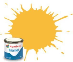 Humbrol Farba Nr24 Trainer Yellow 14ml - Akcesoria i części modelarskie - miniaturka - grafika 2