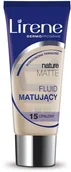 Podkłady do twarzy - Lirene Nature Matte Fluid matujący nr 15 Opalony 30ml - miniaturka - grafika 1