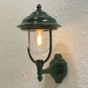 Konstsmide Zewnętrzna lampa ścienna PARMA, zielony - Lampy ogrodowe - miniaturka - grafika 2