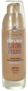 Maybelline Dream Satin Liquid SPF13 W 40 Fawn 63156 - Podkłady do twarzy Maybelline Dream Satin Liquid SPF13 W 40 Fawn 63156 - Podkłady do twarzy - miniaturka - grafika 1
