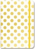Notesy i bloczki - PETER PAUPER Notes mini Złote kropki WIKR-1009331 - miniaturka - grafika 1