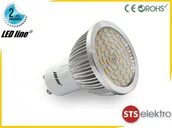 Żarówki LED - LED Line Żarówka 54 LED GU10 SMD3014 230V 5.5W ciepła 242557 - miniaturka - grafika 1