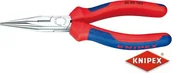 Kombinerki i obcęgi - Knipex szczypce tnące półokrągłe, radiowe, dwukomponentowe (25 05 140/ 160) - miniaturka - grafika 1