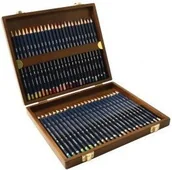 Kredki, ołówki, pastele i pisaki - Derwent Kredki akwarelowe 48 KOLORÓW WATERCOLOUR W KASETCE DREWNIANEJ 0700758 - miniaturka - grafika 1