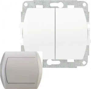 Karlik 5WP-2Mechanizm łącznika świecznikowego - Wyłączniki światła i elektryczne - miniaturka - grafika 2
