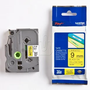 Brother Taśma 9mm BLACK ON YELLOW - Akcesoria do kas i terminali - miniaturka - grafika 7