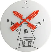 Zegary - Nextime Zegar ścienny Windmill 8807 - miniaturka - grafika 1