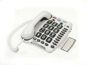 Telefony stacjonarne - Geemarc Telecom S.A Geemarc Telecom s.a amp50 _ WH _ IF amplipower50 telefonów komórkowych Biały 3521350007862 - miniaturka - grafika 1