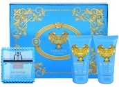 Zestawy perfum męskich - Versace Eau Fraiche Man woda toaletowa 50 ml + żel pod prysznic 50 ml + balsam po goleniu 50 ml - miniaturka - grafika 1