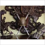 Repliki - broń - Hiszpania ZŁOTA HISTORYCZNA PANOPLIA - miniaturka - grafika 1