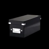 Pudełka i akcesoria na płyty CD - Leitz Pojemnik na CD/DVD Click&Store czarny 60410095 - miniaturka - grafika 1