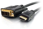 Kable - Cables 2 Go C2G 0.5 m HDMI to DVI Cable 82028 - miniaturka - grafika 1