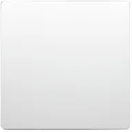 Klawisze i ramki - Simon Zaślepka ramki biała BMP/11 Basic - miniaturka - grafika 1