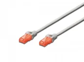 Kable miedziane - Digitus Patch cord nieekranowany U/UTP Kat.6 AWG 26/7 miedź LSOH szary 0,25m AKASSKS60000002 [7415796] - miniaturka - grafika 1