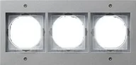 Klawisze i ramki - Gira TX_44 ALUMINIUM Ramka X3 [021365] - miniaturka - grafika 1