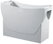 Pojemniki biurowe - HAN Pojemnik na teczki zawieszkowe Swing, polistyren, A4, szary HN190011-13 - miniaturka - grafika 1