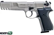 Wiatrówki karabinki - Walther Wiatrówka - Pistolet CP88 Kompensator Nikiel 416.00.08 - miniaturka - grafika 1