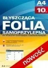 Folie do drukarek - Argo Samoprzylepna Folia do drukarek laserowych A4 opk 10 PRZEŹROCZYSTA 434 - miniaturka - grafika 1