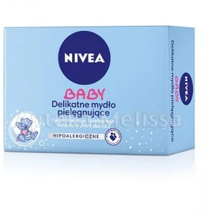 Nivea Polska Sp. zo.o. BABY Delikatne Mydło w kostce pielęgnujące - 100g 7025431 - Kosmetyki kąpielowe dla dzieci - miniaturka - grafika 3