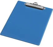 Deski z klipsem - Panta Plast Deska z klipem niezamykana fokus niebieska A4 PP187-1 - miniaturka - grafika 1