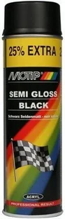Motip Lakier Akrylowy Czarny Półmat 500ml - Farby i lakiery w sprayu - miniaturka - grafika 2