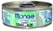 Mokra karma dla kotów - Monge Jelly Kitten Tuńczyk Z Aloesem 80G - miniaturka - grafika 1
