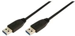 LogiLink Kabel USB 3.0 typ-A do tyb-A dl.3m AKLLIKUCU40 (CU0040) - Kable USB LogiLink Kabel USB 3.0 typ-A do tyb-A dl.3m AKLLIKUCU40 (CU0040) - Kable USB - miniaturka - grafika 2