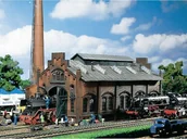 Kolejki i akcesoria - Faller Lokomotywownia skala H0 - miniaturka - grafika 1