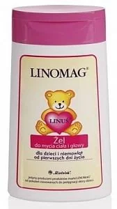 Ziołolek Linomag Żel do mycia ciała i głowy 200ml - Kosmetyki kąpielowe dla dzieci - miniaturka - grafika 5
