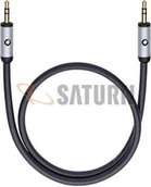 Kable - Oehlbach Kabel Jack 3,5 mm - Jack 3,5 mm Czarny 0.5m J-35 50 60011 - miniaturka - grafika 1