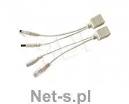 Digitus Zestaw pasywnych kabli PoE (RJ45,DC 5,5mm) (DN-95001) - Wtyczki i adaptery - miniaturka - grafika 2