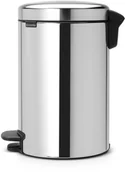 Kosze na śmieci - Brabantia Kosz na śmieci pedałowy NewIcon 12l stal polerowana - miniaturka - grafika 1