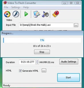 GeoVid Video to Flash Batch Converter - Programy do edycji wideo - miniaturka - grafika 4