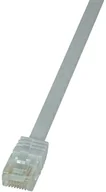 Kable miedziane - LogiLink Kabel sieciowy CF2061U CAT 6 U/UTP AWG 24/7 RJ45 3 m Biały - miniaturka - grafika 1