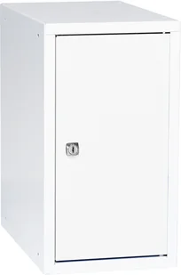 AJ Skrytka osobista z drzwiami w kolorze białym 101252 - Szafki biurowe - miniaturka - grafika 2