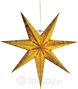 Best Season Złota gwiazda ANTIQUE z papieru - Ozdoby bożonarodzeniowe Best Season Złota gwiazda ANTIQUE z papieru - Ozdoby bożonarodzeniowe - miniaturka - grafika 1