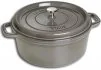 Garnki - Staub Cocotte 34 cm Granatowy 40510-308-0 - miniaturka - grafika 1