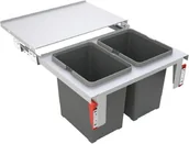 Kosze na śmieci - Franke Sortownik Garbo 60-2, (2 kosze) 121.0284.027 - miniaturka - grafika 1