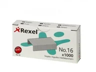 Zszywki - Rexel Zszywki nr16 24/6 6mm 1000szt 06121 - miniaturka - grafika 1