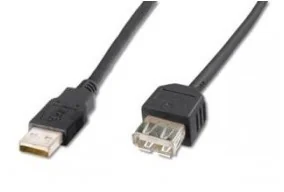 Kabel USB ASSMANN, A/M - A/Ż 2.0,3 m (AK-300200-030-S) - Kable USB - miniaturka - grafika 6