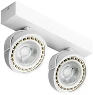 Oprawy, klosze i abażury - Azzardo Oprawa sufitowa JERRY 2 230V GM4205-230V 16W White metal aluminium IP200 - miniaturka - grafika 1