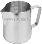 Dzbanki i imbryki - Rhinowares Stainless Steel Pro Pitcher - dzbanek srebrny 360 ml RHMJ12OZ - miniaturka - grafika 1
