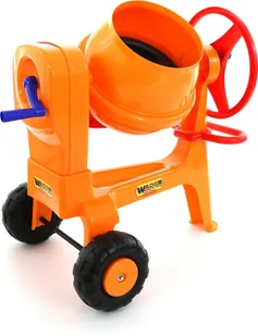Wader Quality Toys WADER QT Betoniarka Dla Dzieci Pomrańczowa 38005 - Zabawki i gry sportowe - miniaturka - grafika 8