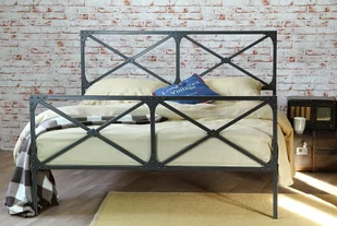 Artbed Collection Łóżko industrialne """"Loft"""" z dwoma szczytami - Łóżka Artbed Collection Łóżko industrialne """"Loft"""" z dwoma szczytami - Łóżka - miniaturka - grafika 1