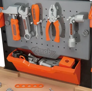 Smoby Warsztat 95 akc. Ultimate Black&Decker - Mały majsterkowicz Smoby Warsztat 95 akc. Ultimate Black&Decker - Mały majsterkowicz - miniaturka - grafika 11